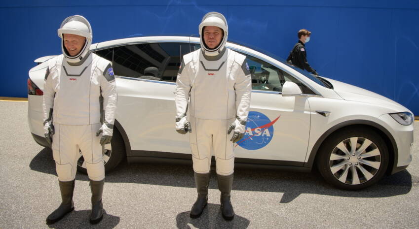 Nasa is launching astronauts from the United States