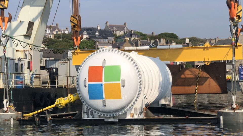 Here's why Microsoft is sinking data centres under the sea