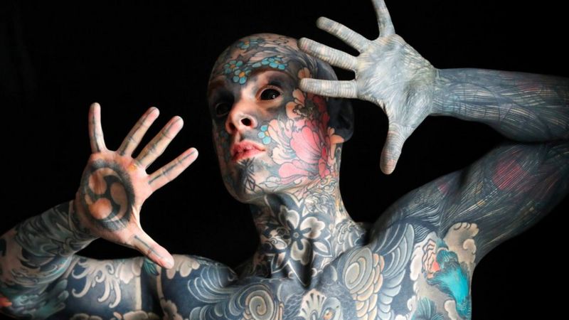 France's most tattooed man