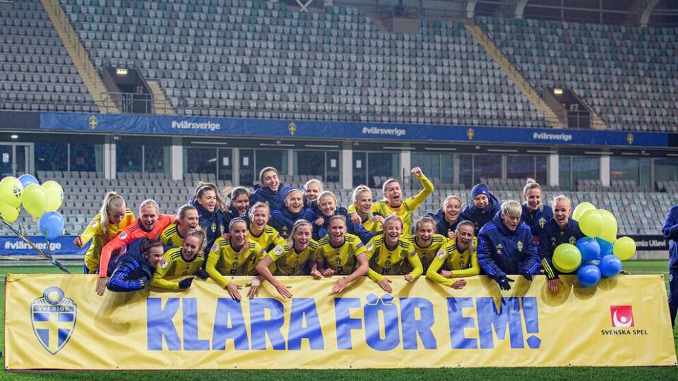 Sverige klart för EM efter seger mot Island
