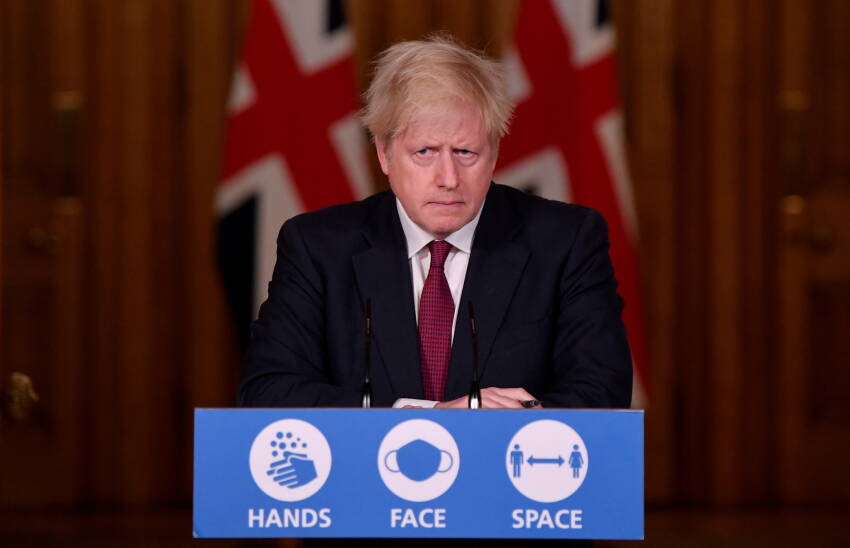 Boris Johnson is tightening British restrictions after finding more contagious corona variant