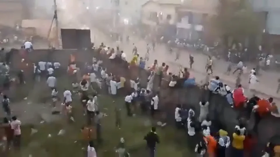 Guinea soccer match